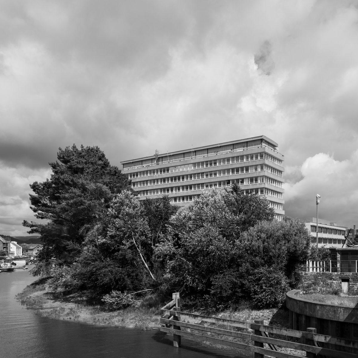 Brutalist architecture in Barnstaple, North Devon