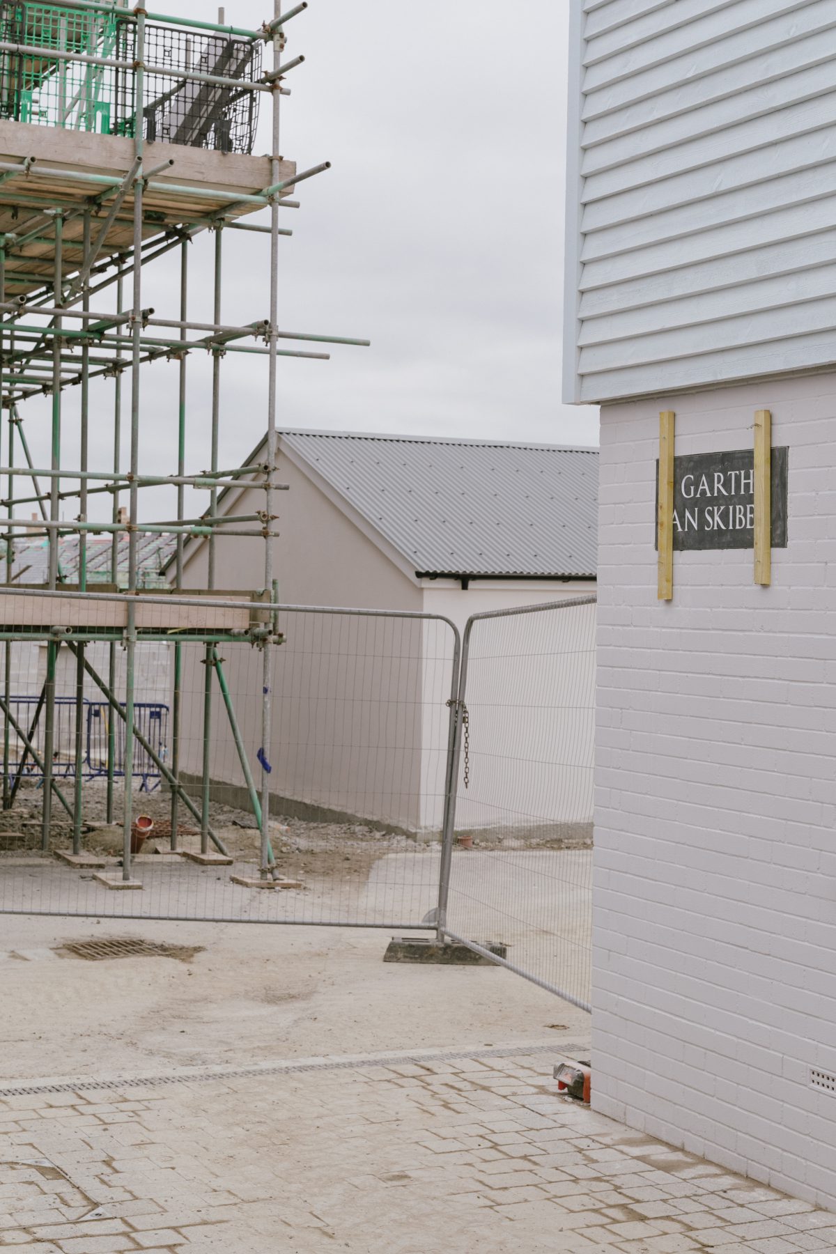 Building site. Nansledan, Newquay, Cornwall